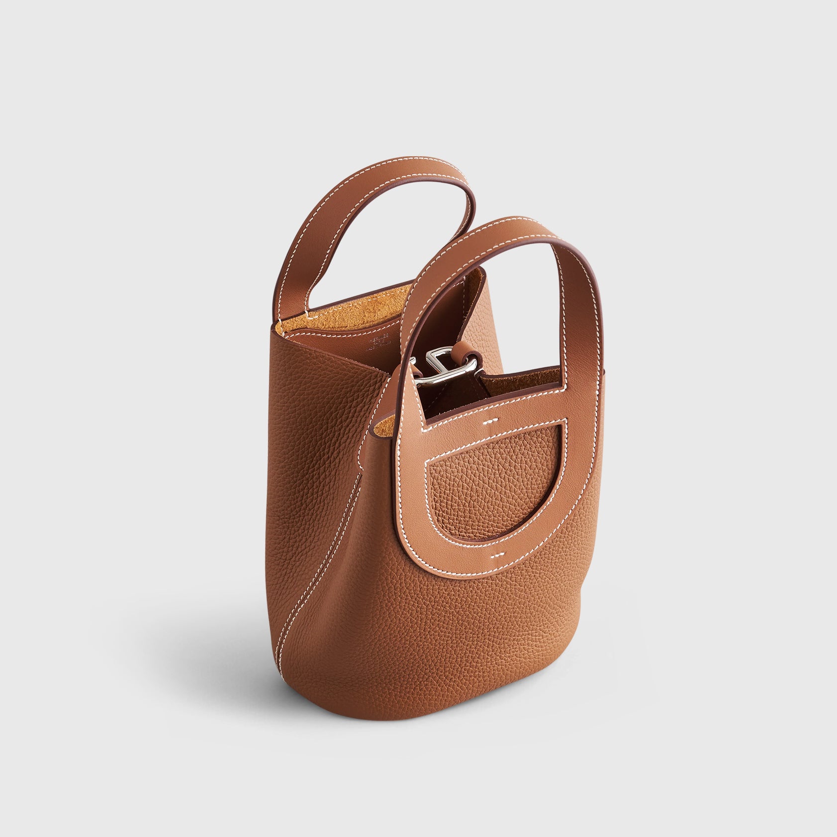 Hermès In-The-Loop Bag 18 Clemence, Swift Gold Palladium Hardware