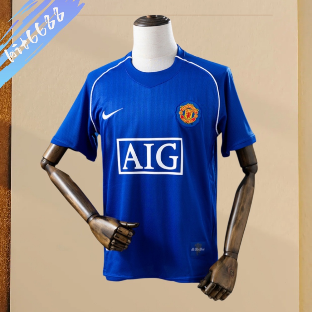 07/08 Manchester United Goalkeepe retro football shirt