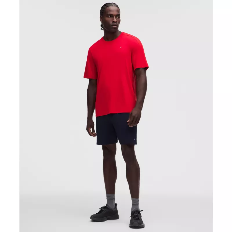 UV-Protective Mesh Panelled Tennis Shirt