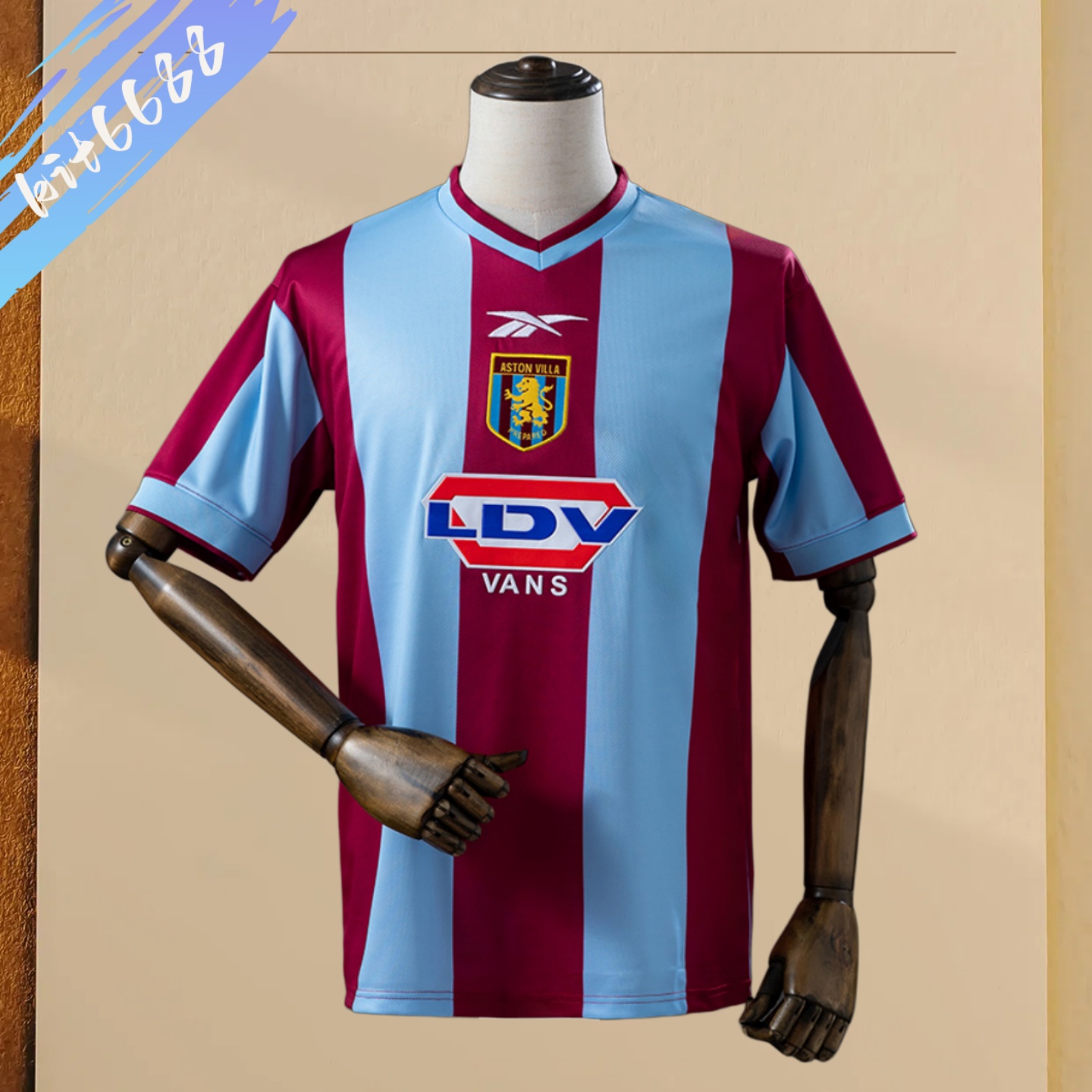 1999/2000 Aston Villa Home Retro Football Shirt