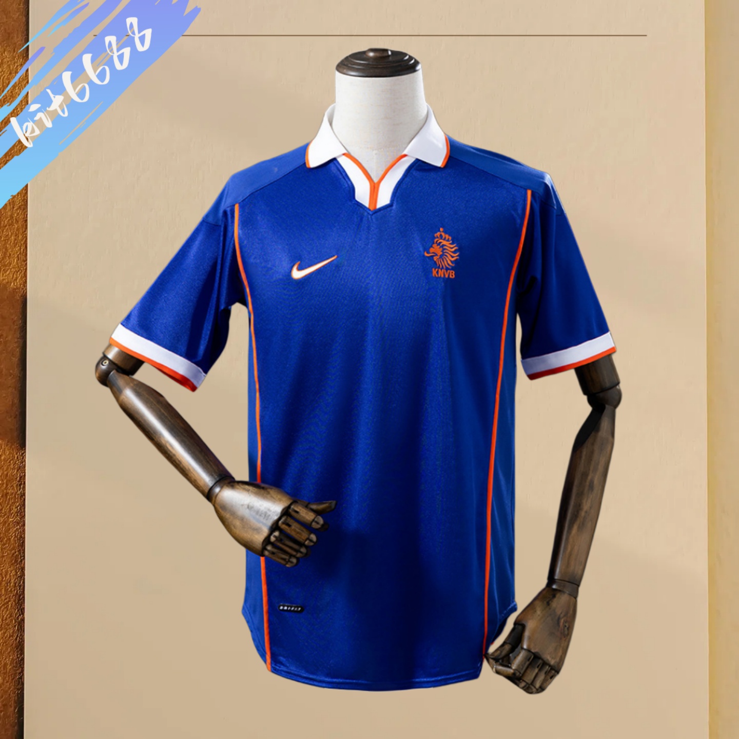 1998 Netherlands Away Retro Football Shirt