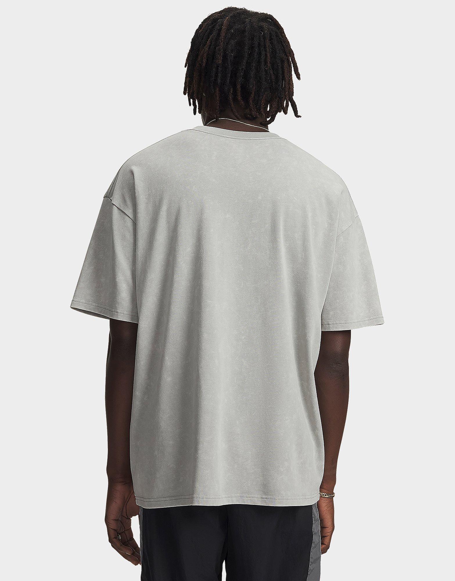 Under Armour Heavyweight Logo Wash T-shirt mit Oversize-Passform