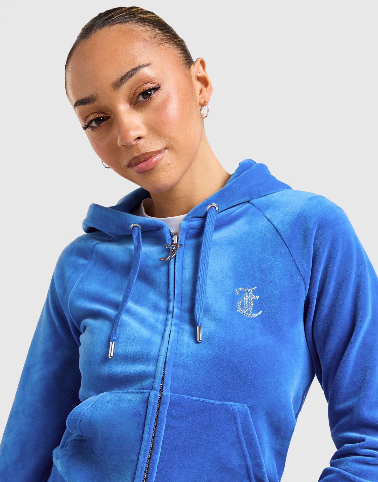 JUICY COUTURE Diamante JC Logo Hoodie Damen