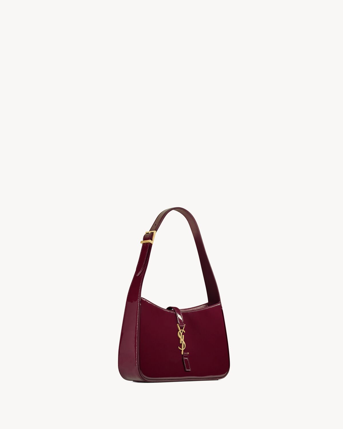 le 5 à 7 in patent leather DARK RED WINE
