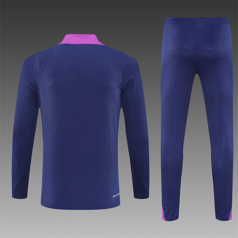 25/26 Barcelona Half Zip TrainingWear (Adult Kids Kit)