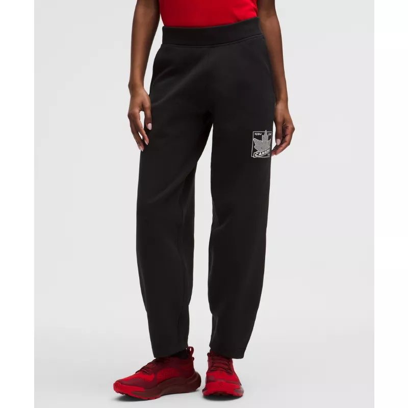 Team Canada Womens Big Cozy Oversized Sweatpant COC Logo