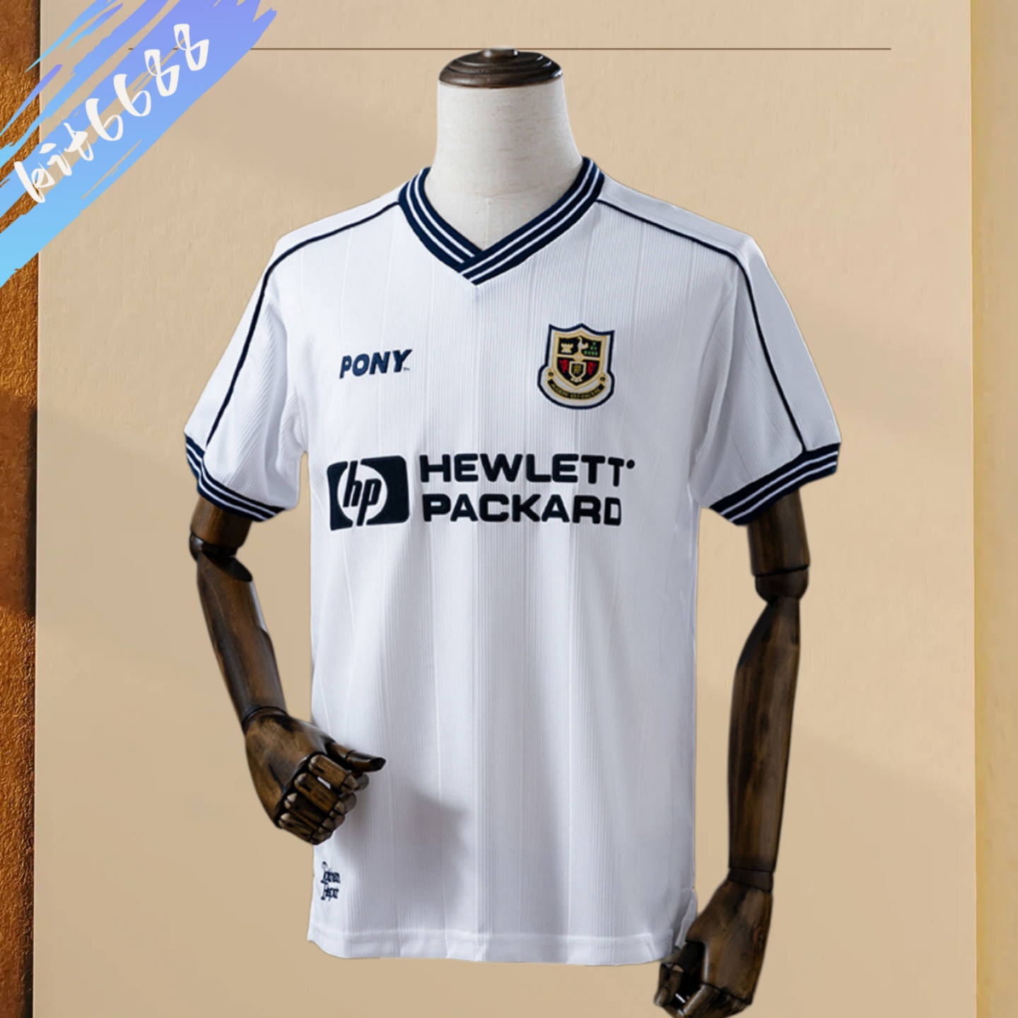 1997/1999 Tottenham Hotspur Home Retro  Football Shirt (Fan Edition)