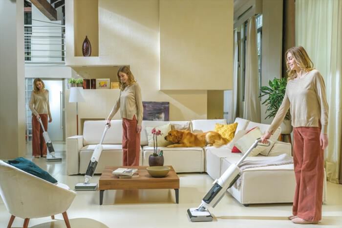 HOOVER - Lavapavimenti HW500 011-Grigio, Bianco