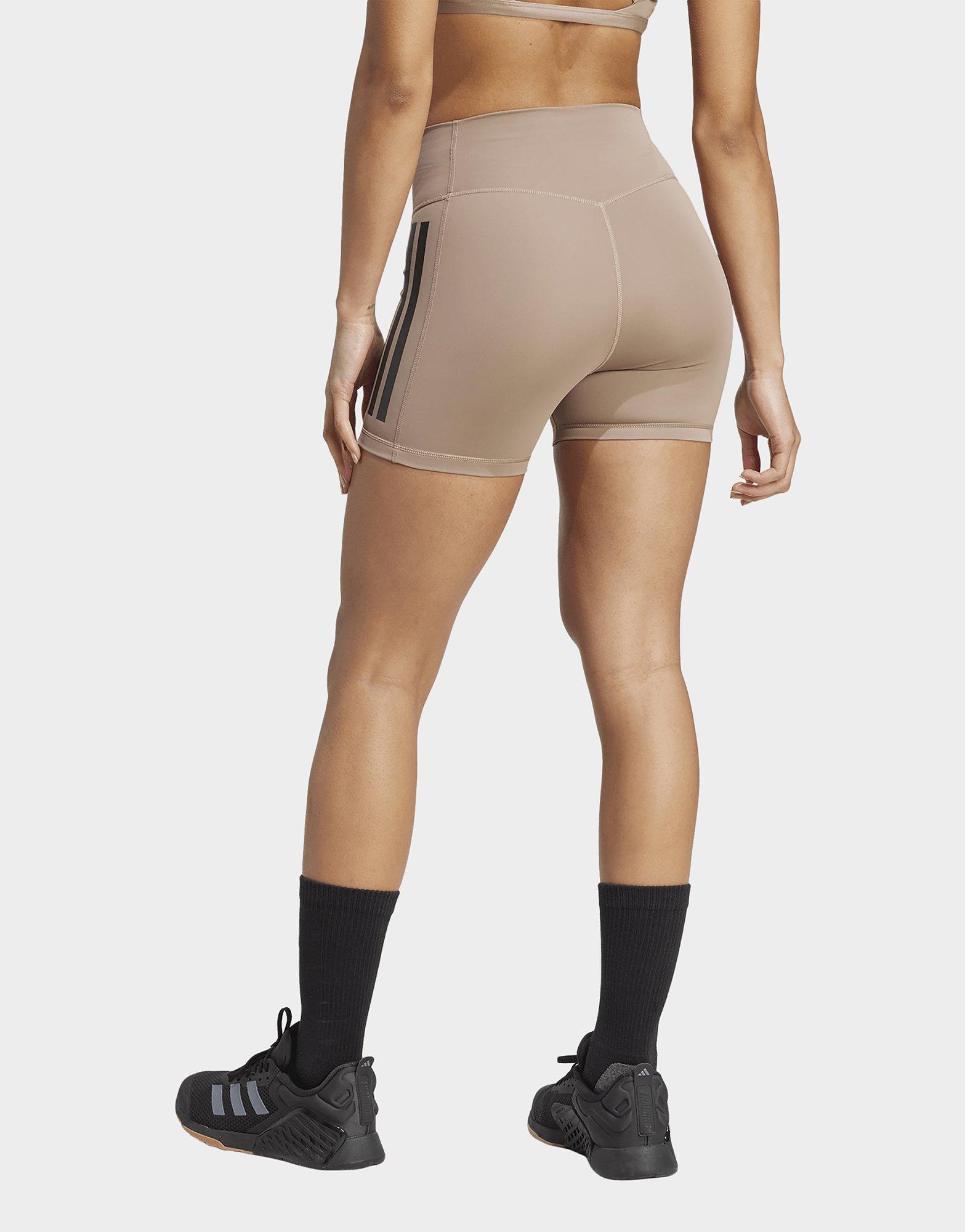 adidas Optimé 3-stripes 1/4 Short Leggings