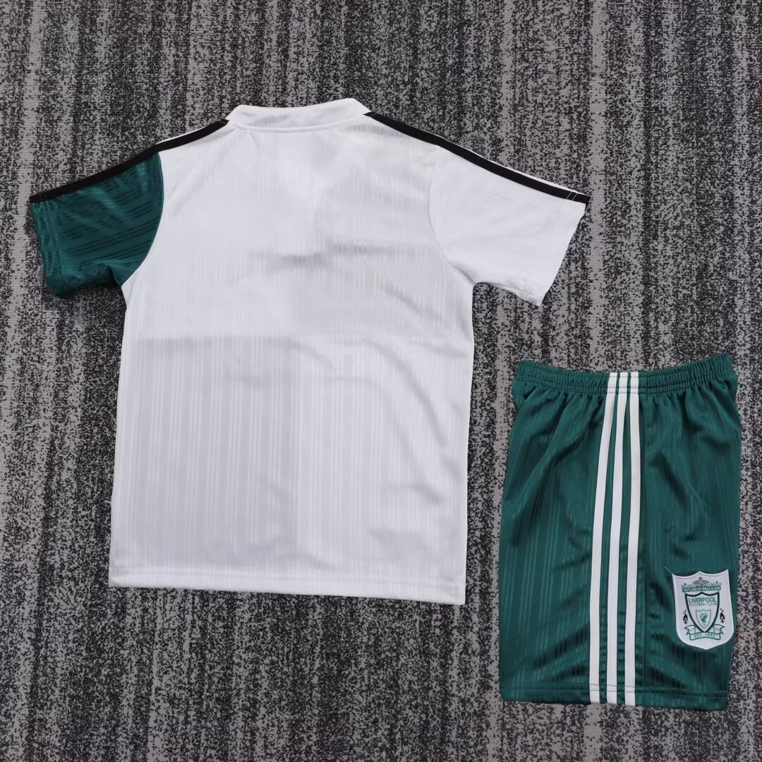 95/96 Liverpool Away Retro Football Shirt (Kids Kit）