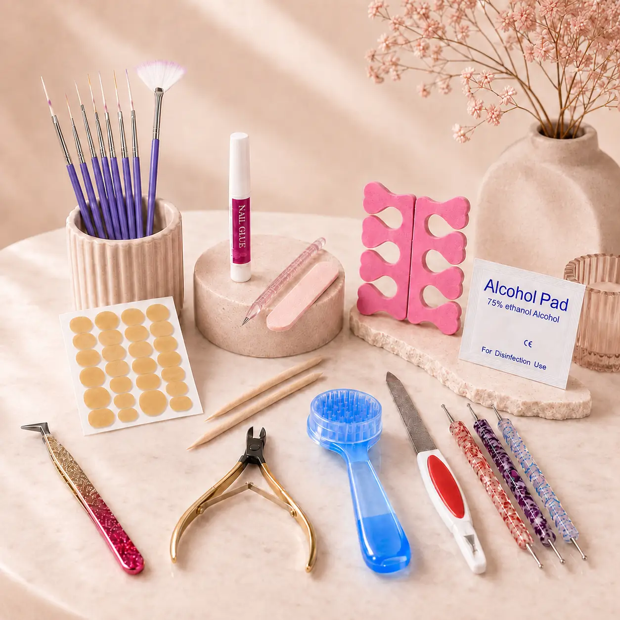 Wholesale nail accessories and packaging supplies for press on nail brands