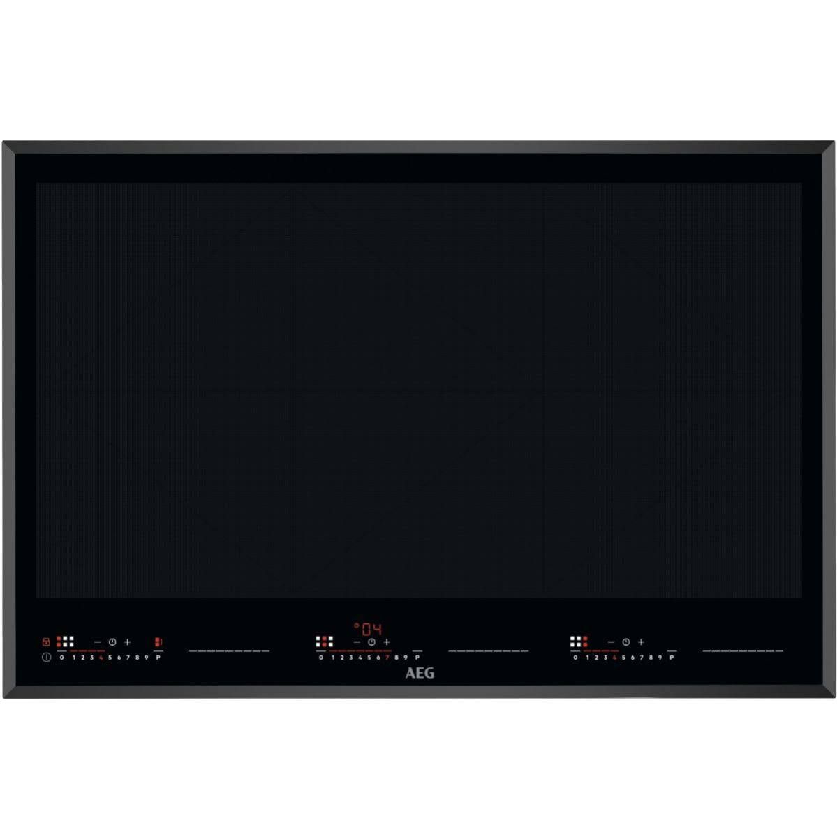 Aeg Piano Cottura induzione IKE86683FB 78 cm-Nero