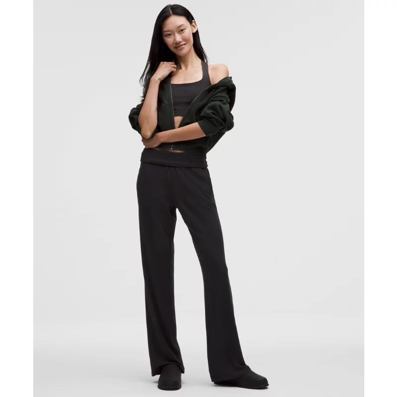 BeCalm Mid-Rise Flared Pant