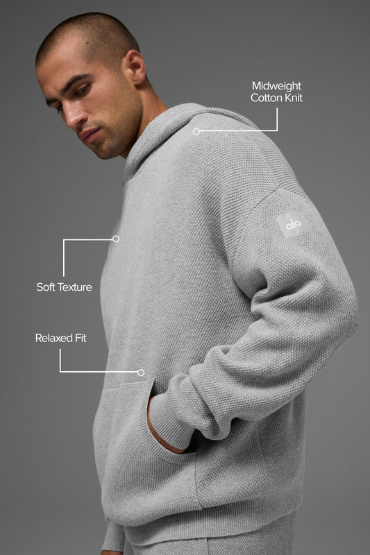 Sports Club Sweater Knit Hoodie
