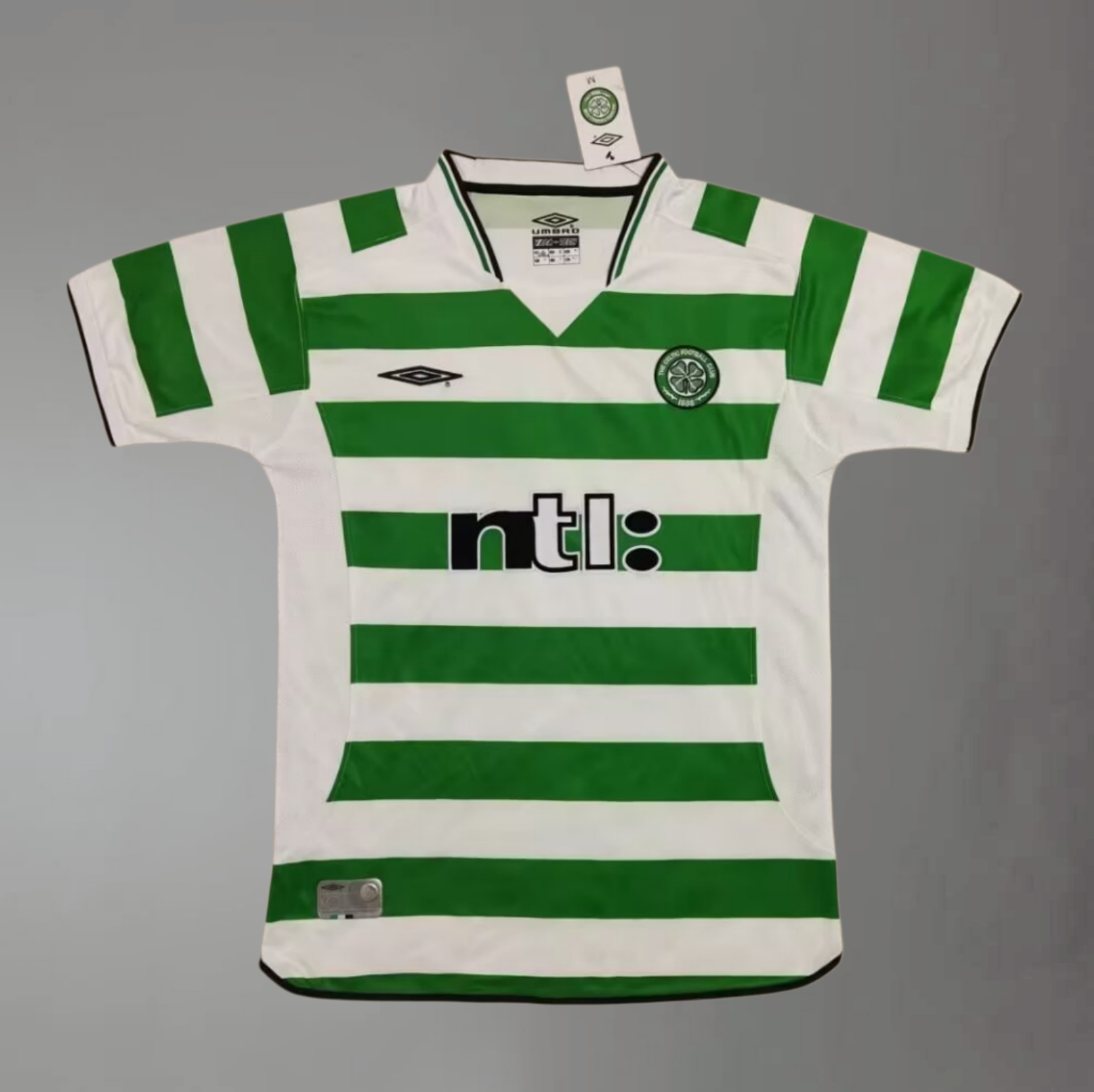 2001/2003 Celtics home Retro Football Shirt