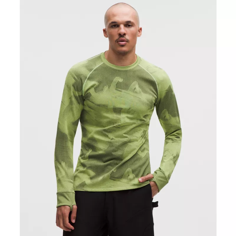 Men's Seamless Training Long-Sleeve Shirt SLNSH Collection