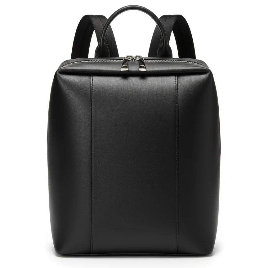 Black Minimalist Backpack