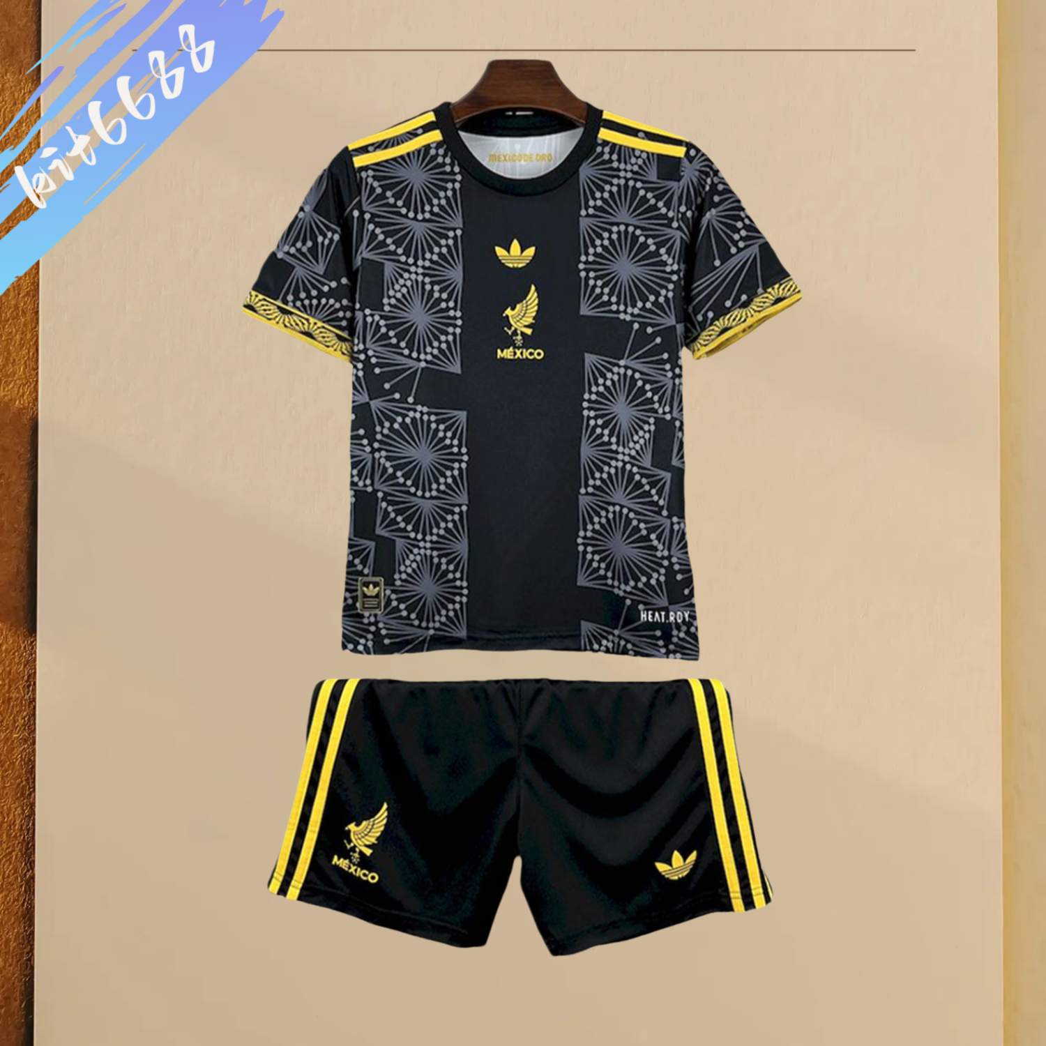 2025/2026 Mexico Special Edition Kids Football Shirt （Kids Kit socks）