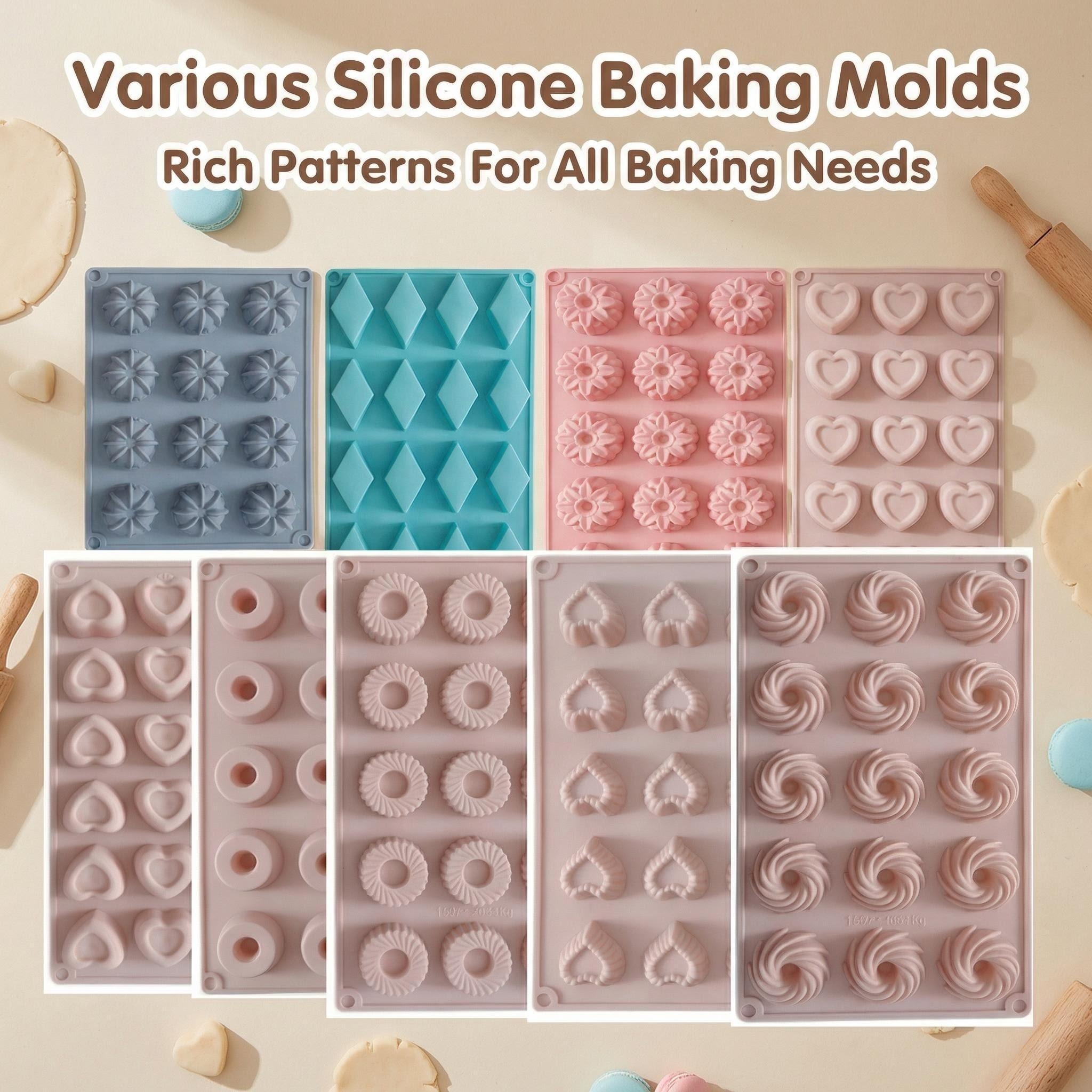 Silicone Baking Molds Perfect for Home Baking