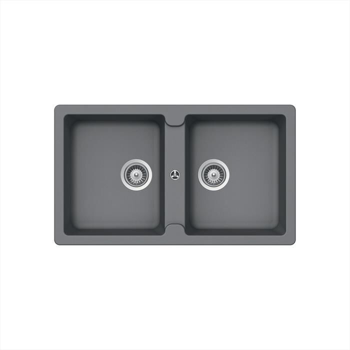 GLEM GAS - Lavello lneare LS286C 2 vasche-CROMA