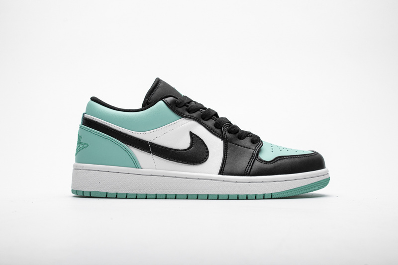 Air Jordan 1 Low Emerald Toe 553558-117