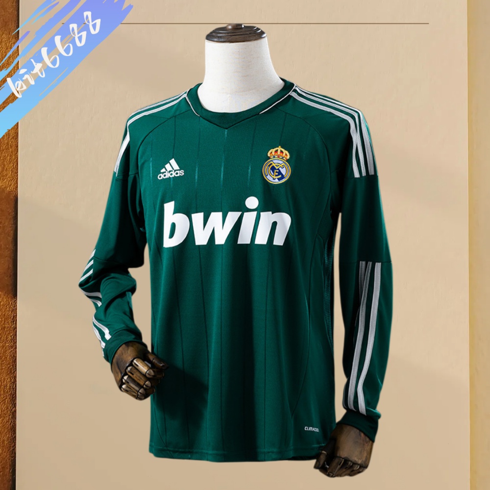2012/2013 Real Madrid Third Away Long Sleeve Retro Football Shirt