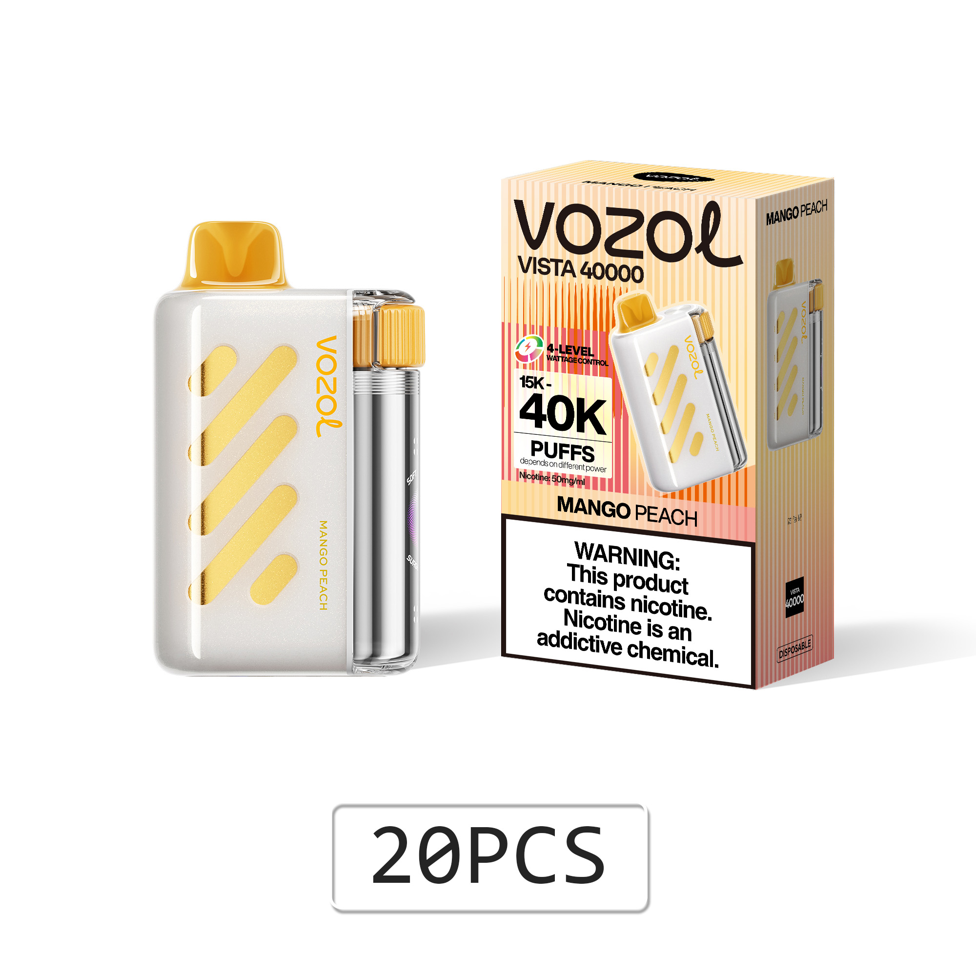 VOZOL Vista 40000 Disposable Vape (10 pieces)