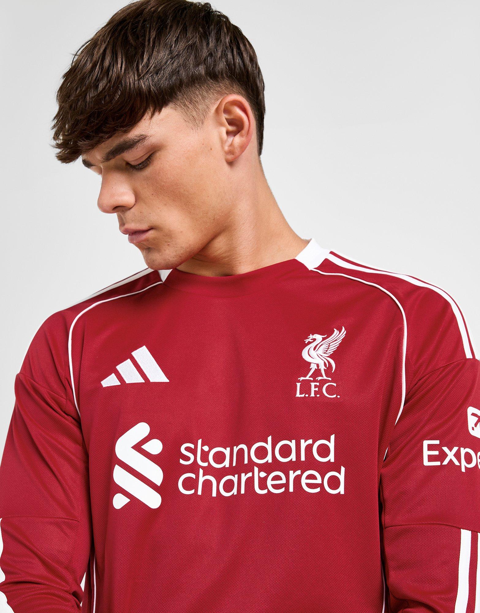 adidas FC Liverpool 25/26 Heimtrikot, langärmlig
