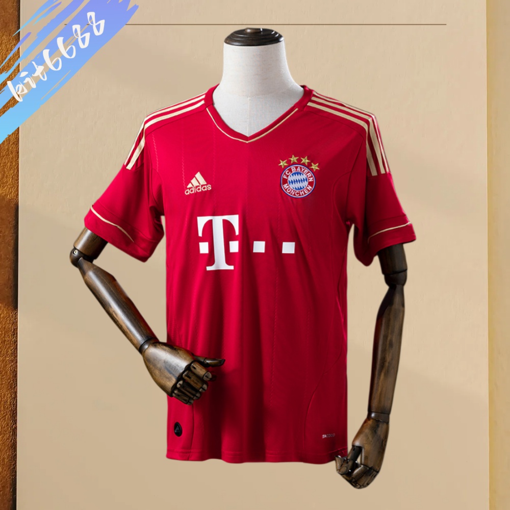 12/13 Bayern Munich Home Retro Football Shirt