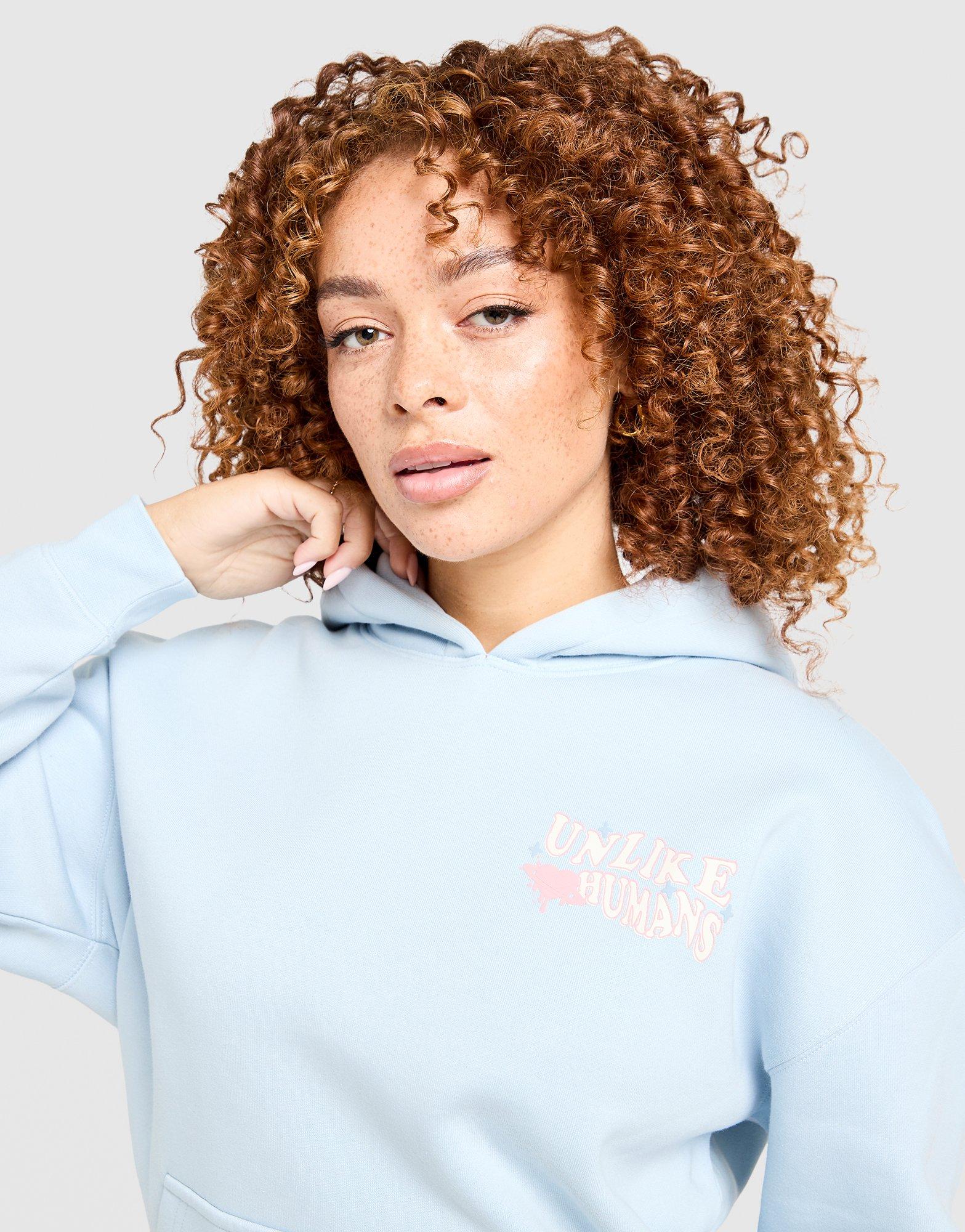 Unlike Humans Wave Overhead Hoodie Damen