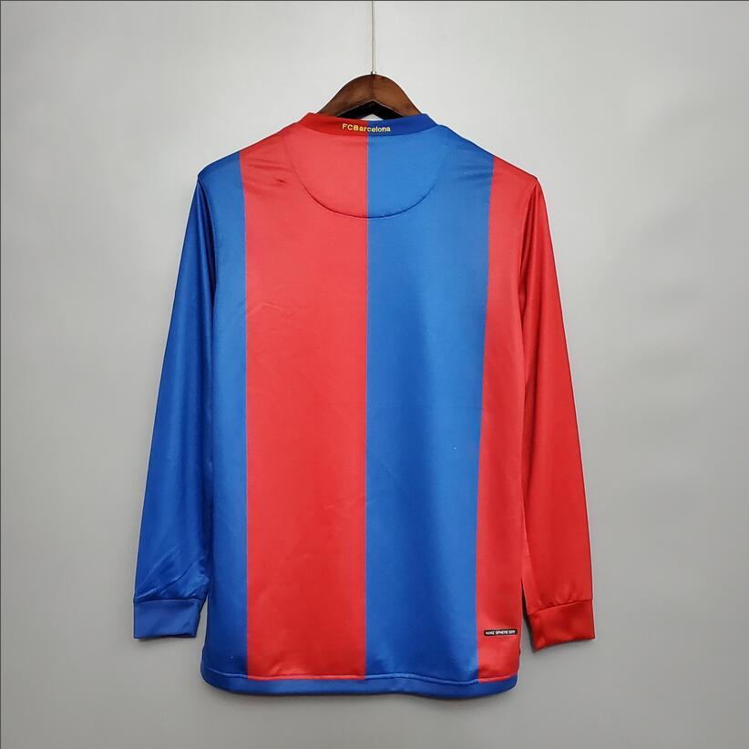 06/07 Barcelona  home long sleeves Retro Football Shirt