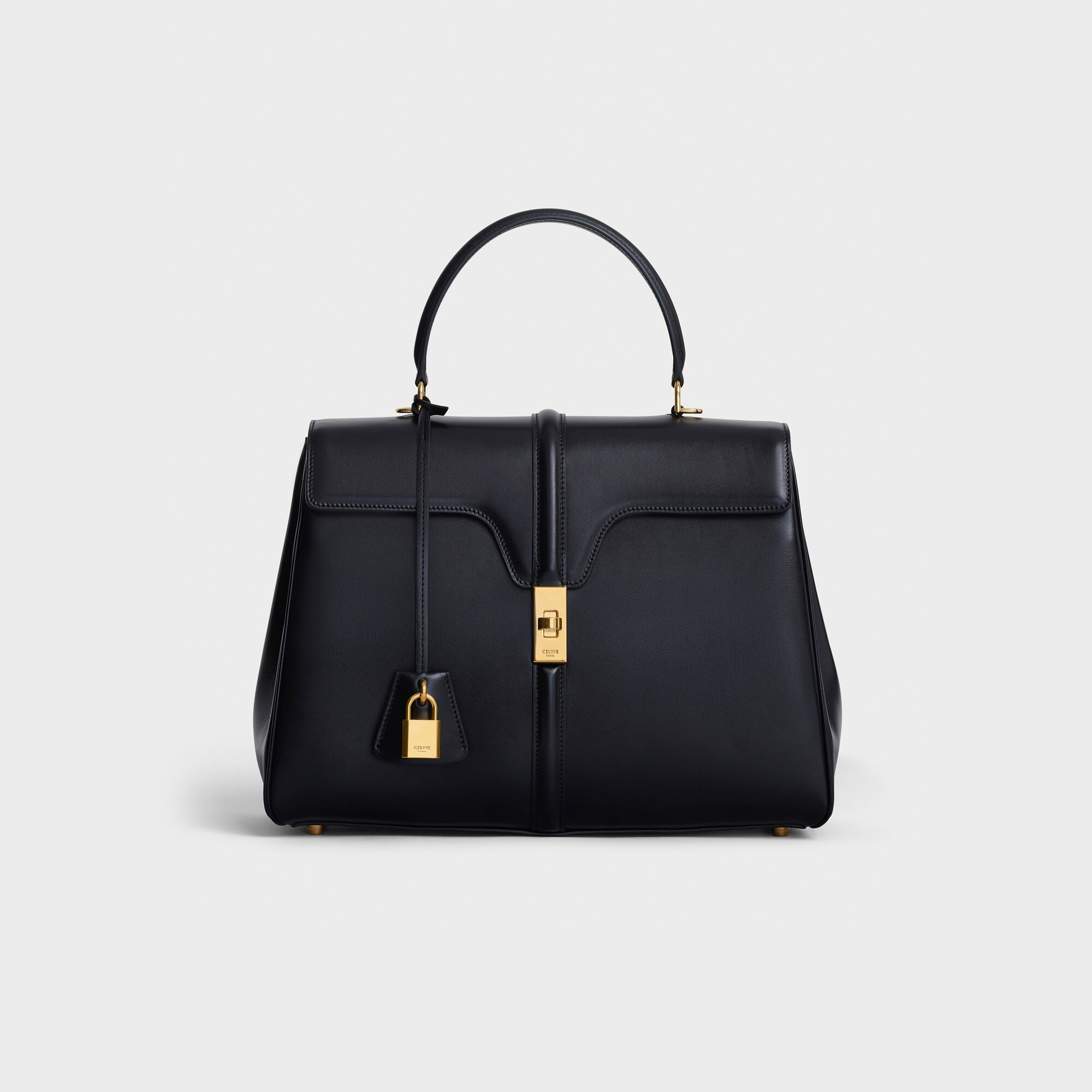 Classique 16 Bag IN satinated calfskin Black
