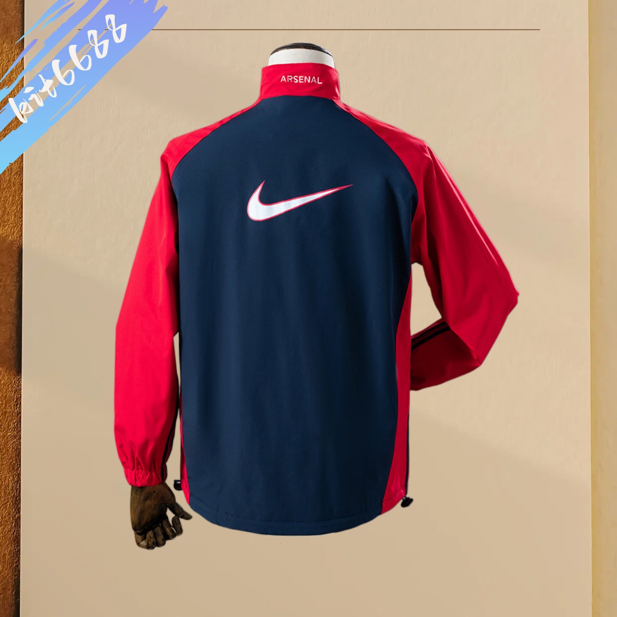 98/99 Arsenal Football Casual Windbreaker