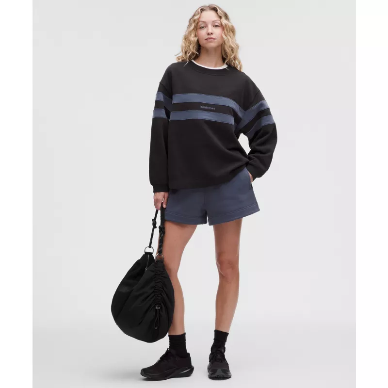 Women's Steady State Oversized Pullover Stripe