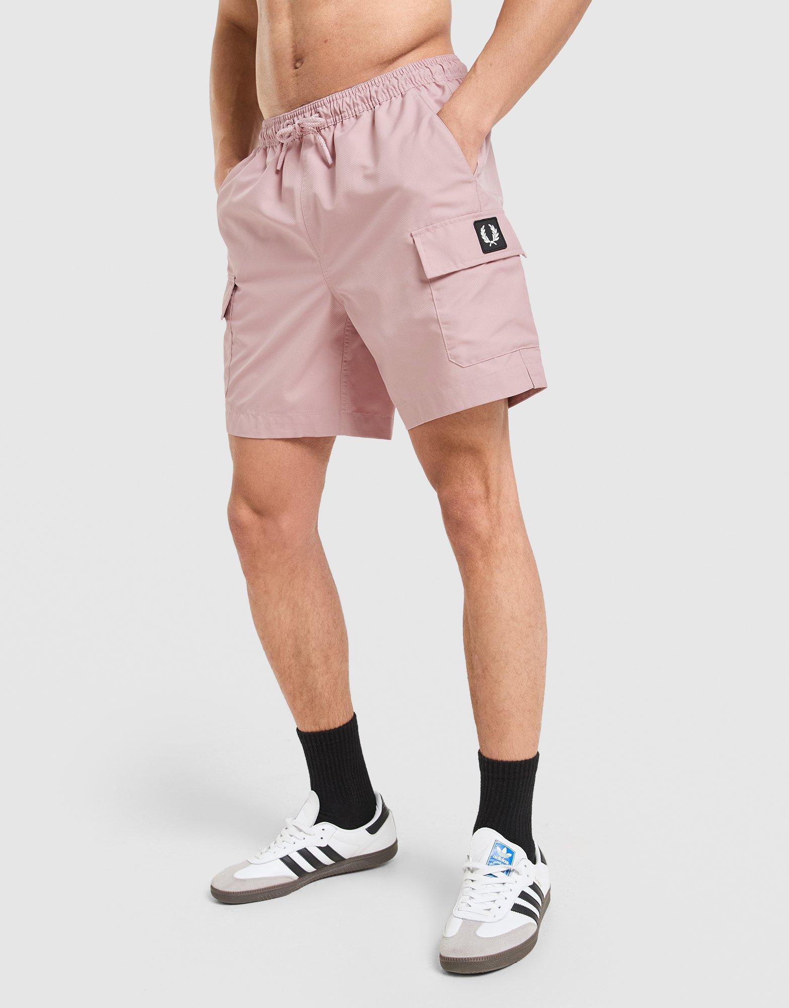 Fred Perry Badge Cargo Badeshorts