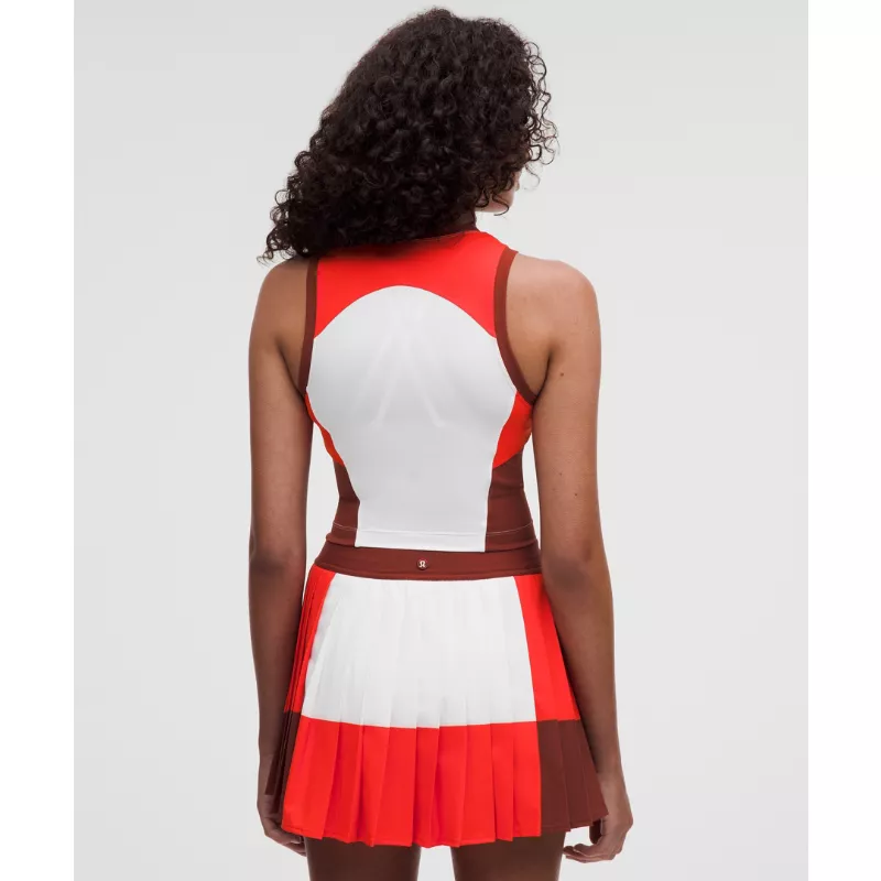 Court Champ High-Neck Tennis Tank Top