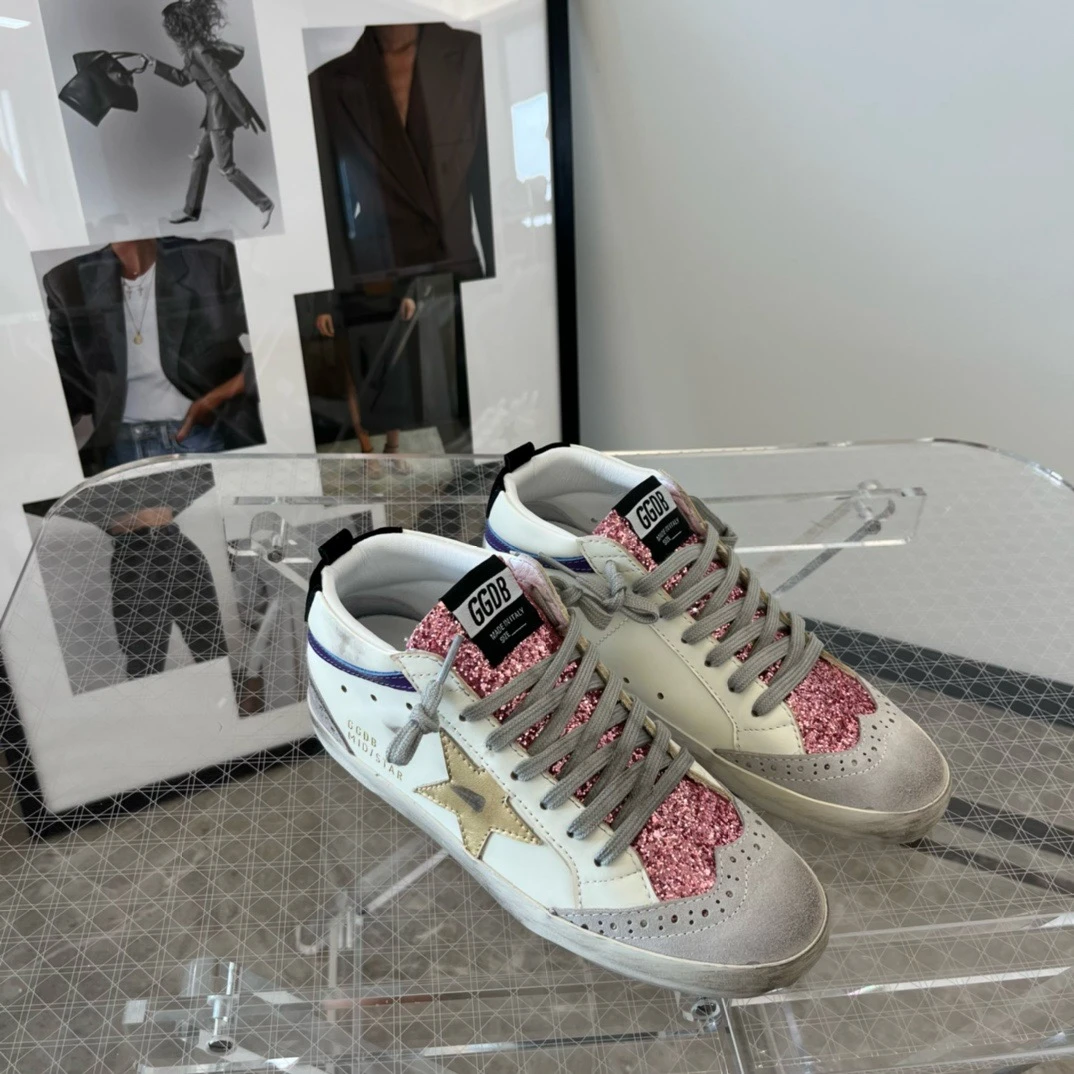Golden Goose Mid Star Genuine Leather Custom Edition