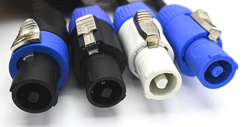 Powercon Speakon connectors