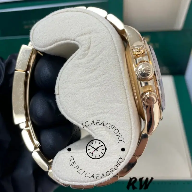 Rolex Daytona 116508 Yellow Gold White Index Dial 40MM Mens Replica Watch