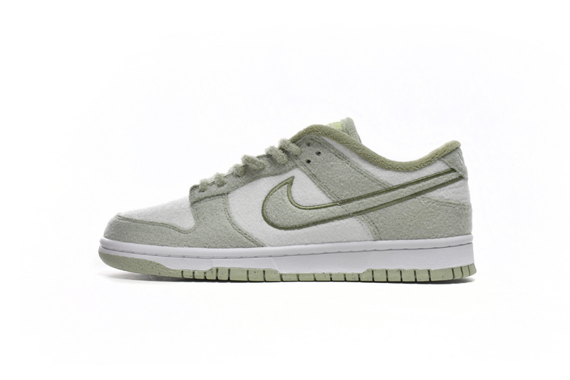 Nike Dunk Low SE Fleece Pack Honeydew (W) DQ7579-300