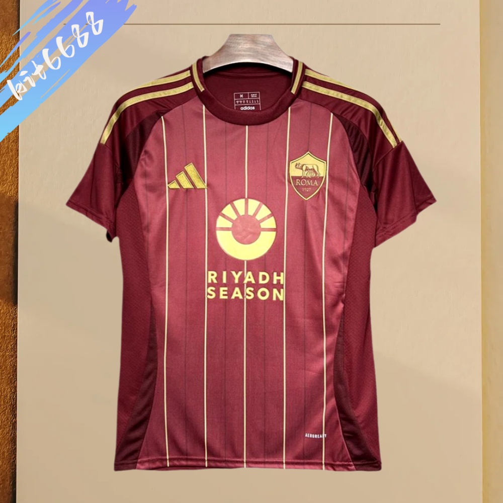 2024/2025 Roma Home Football Shirt (Fans)