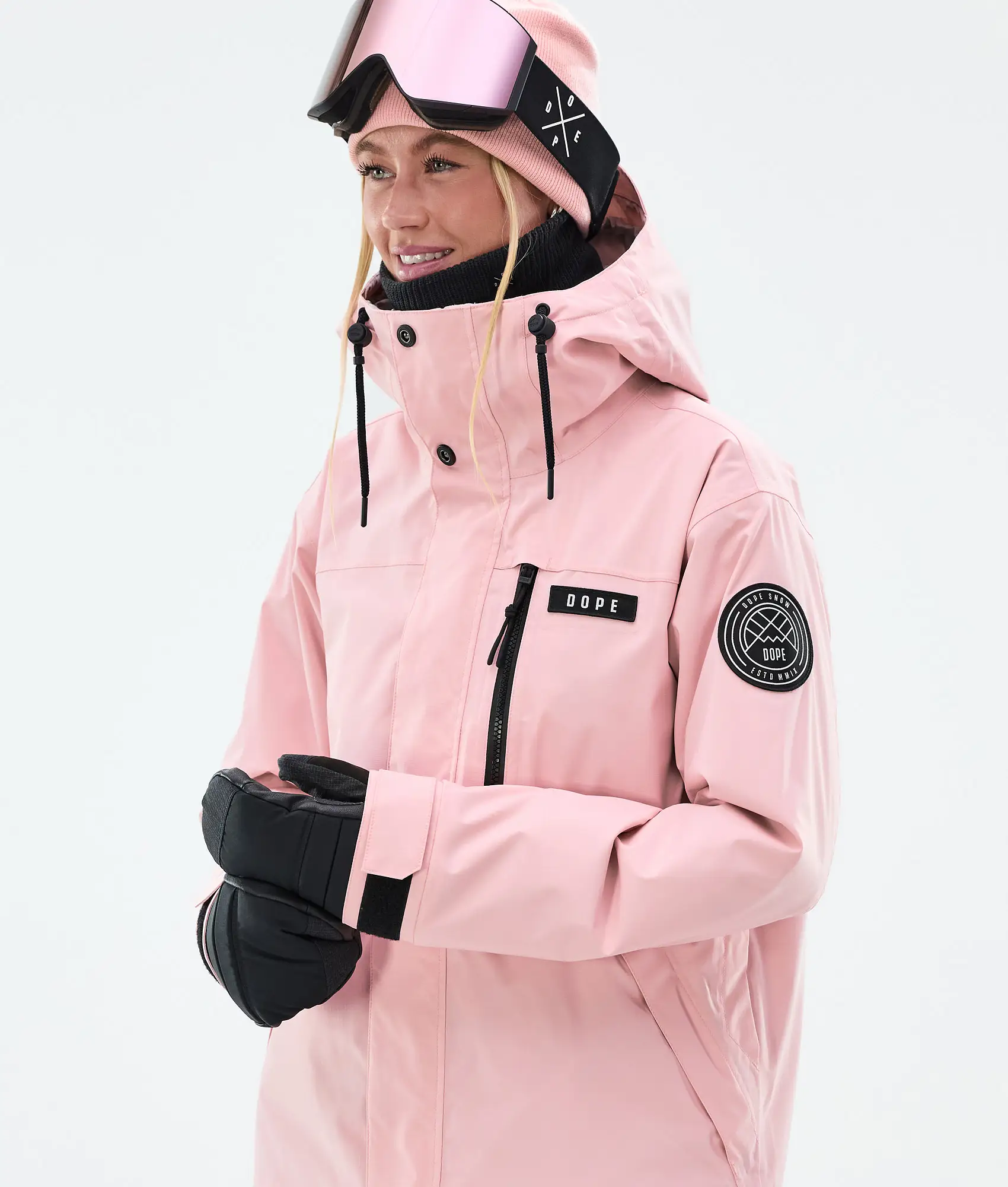 Blizzard W Full Zip Snowboard Jacket Women Soft Pink