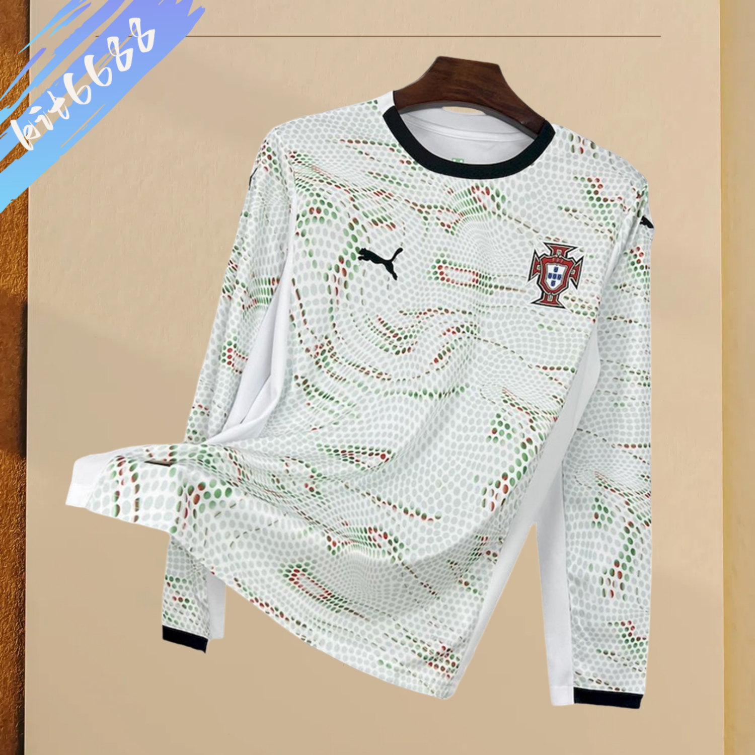 2025/2026 Portugal Away Long Sleeves Football Shirt （Fan Edition）