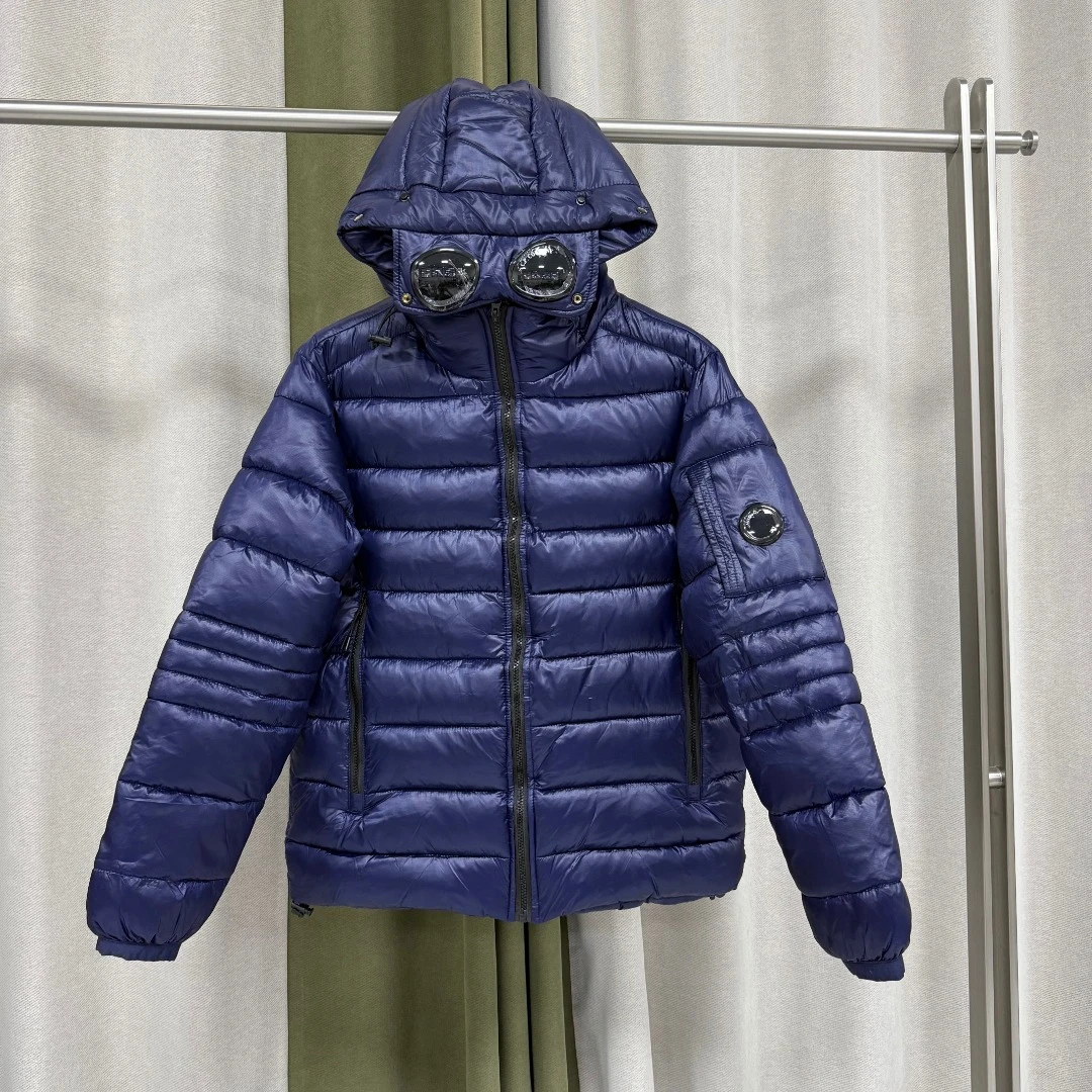 C.P. COMPANY Hat Lightweight Windproof Horizontal-Quilted Utility Padded Jacket