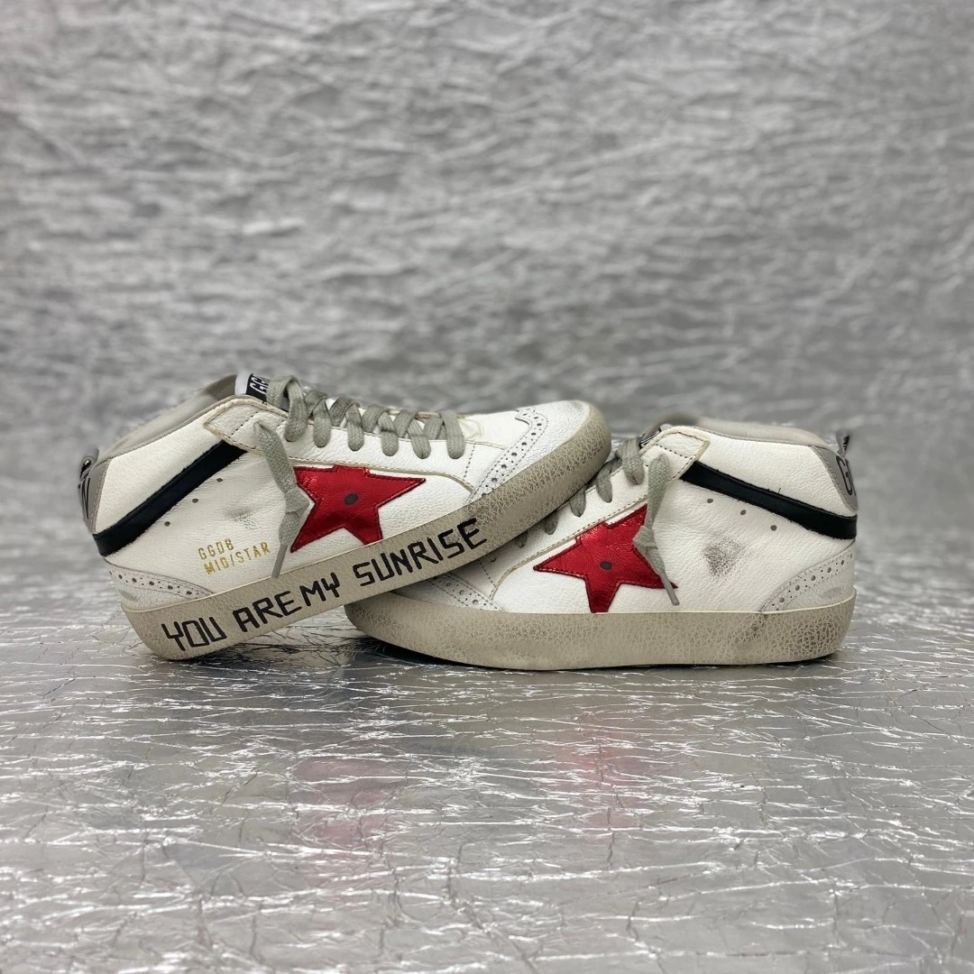 Golden Goose Mid Star Genuine Leather Custom Edition