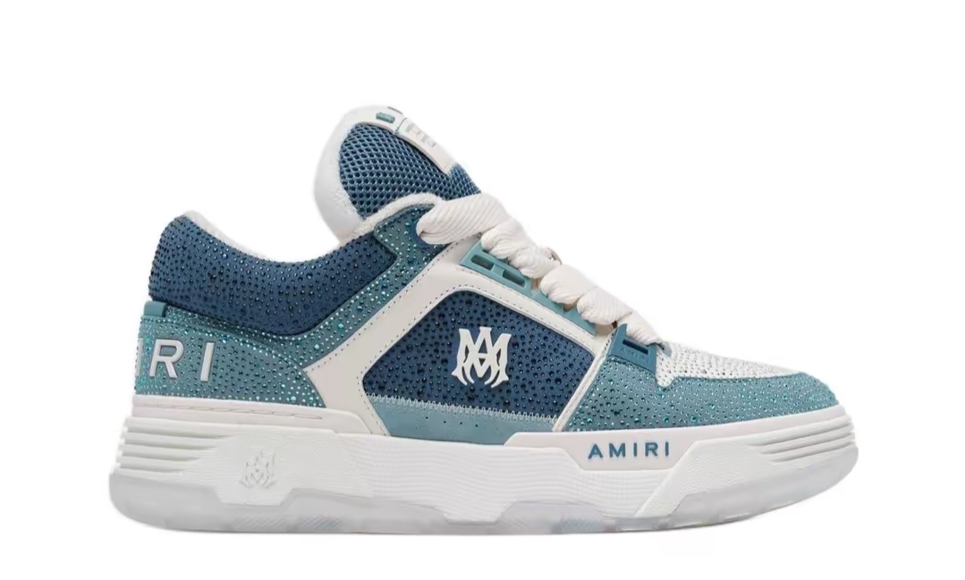 AMIRI Crystal Ma-1 Sneakers Dusty Blue