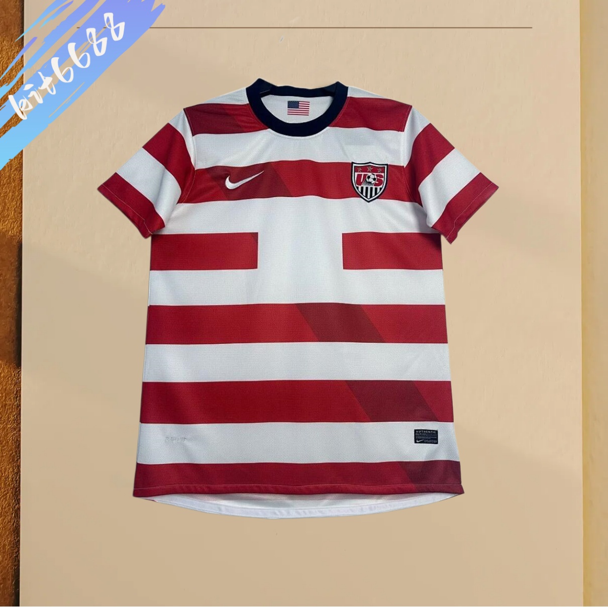 2013 USA home Retro Football Shirt