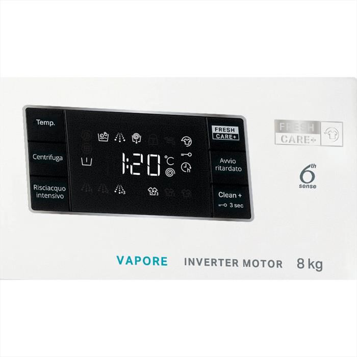 WHIRLPOOL - Lavatrice FFB 848 BSV IT 8 Kg Classe A-Bianco