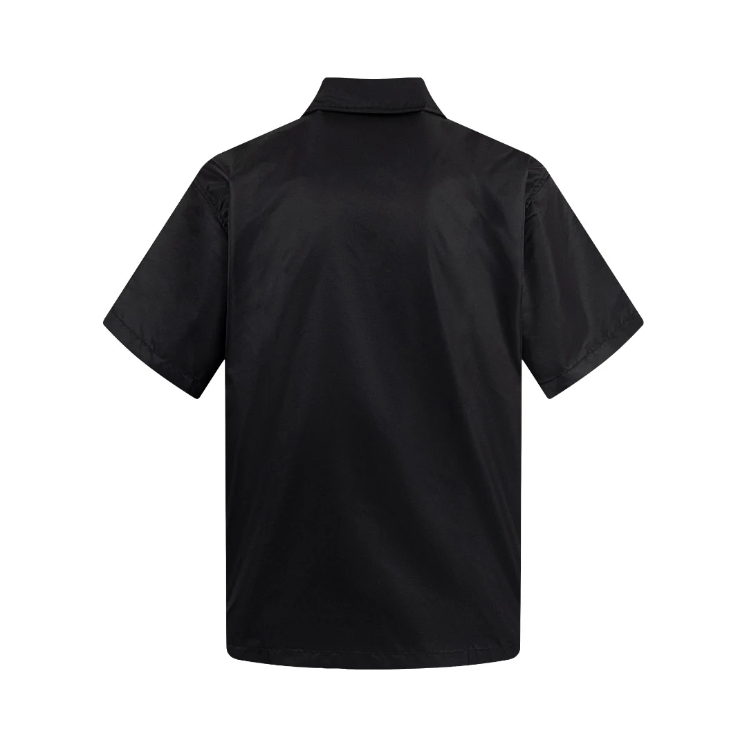 Prada 25FW Re-Nylon Kurzarm Schwarz Poloshirts BV724418
