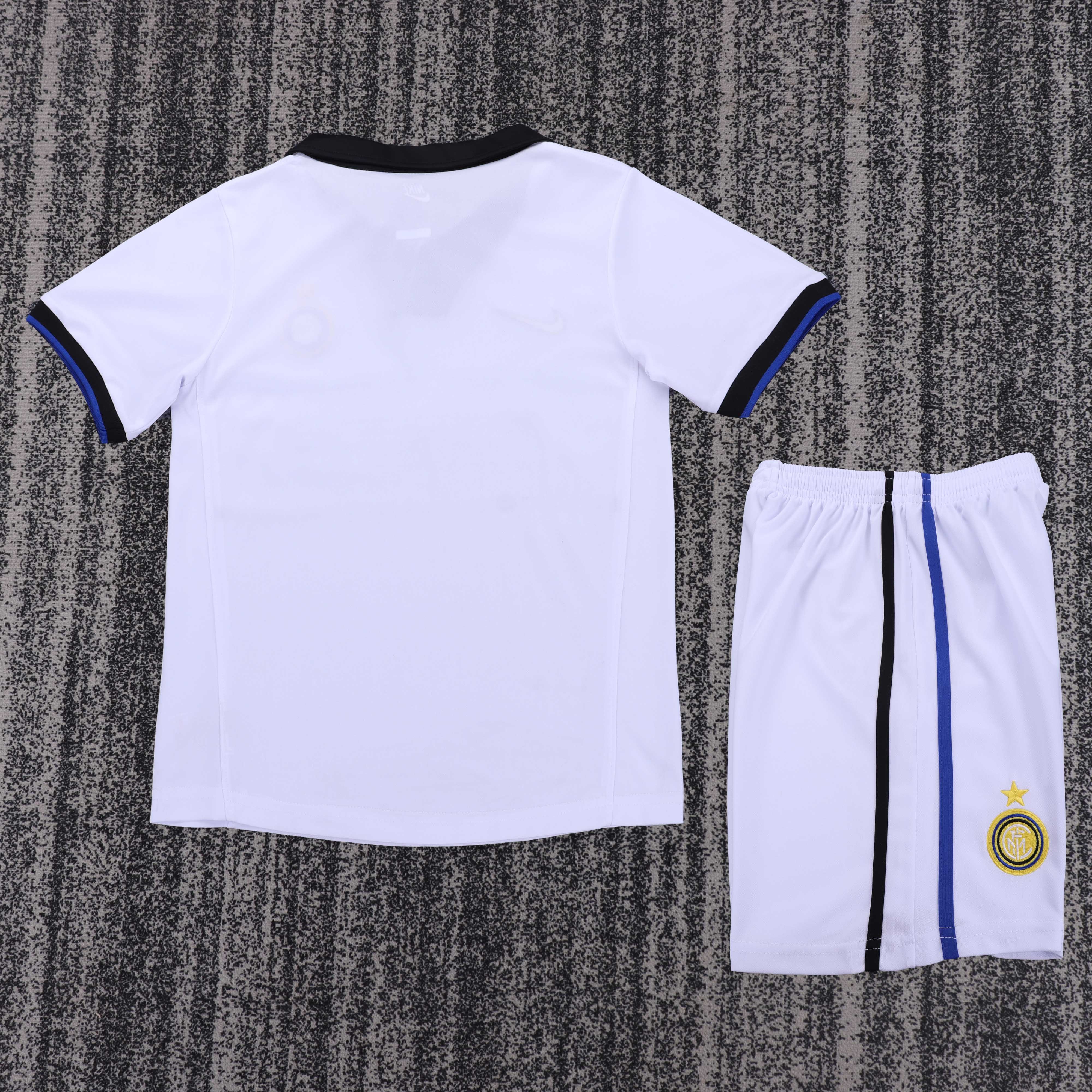 1998/1999 Inter Milan Away Retro Football Shirt Kids Kit